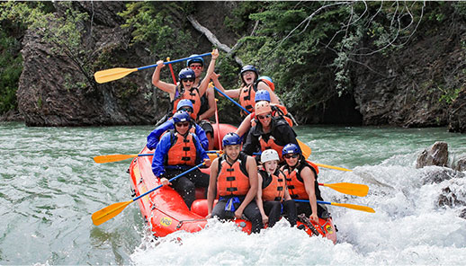 Kanakaskis rafting