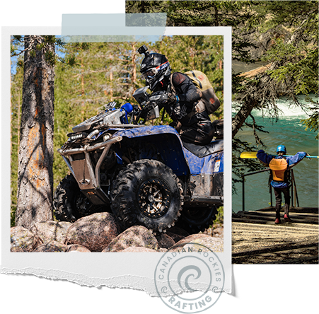 A man on an ATV