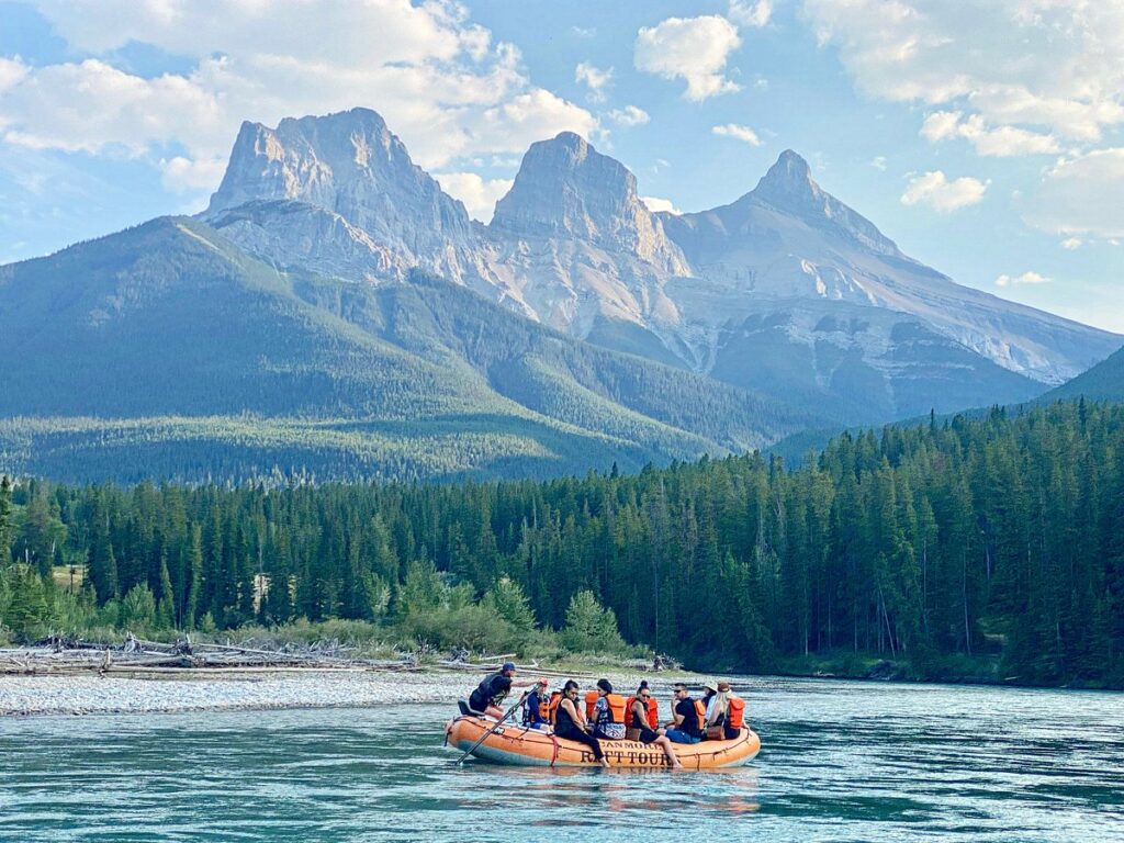 Float on the Bow River with Canmore Raft Tours