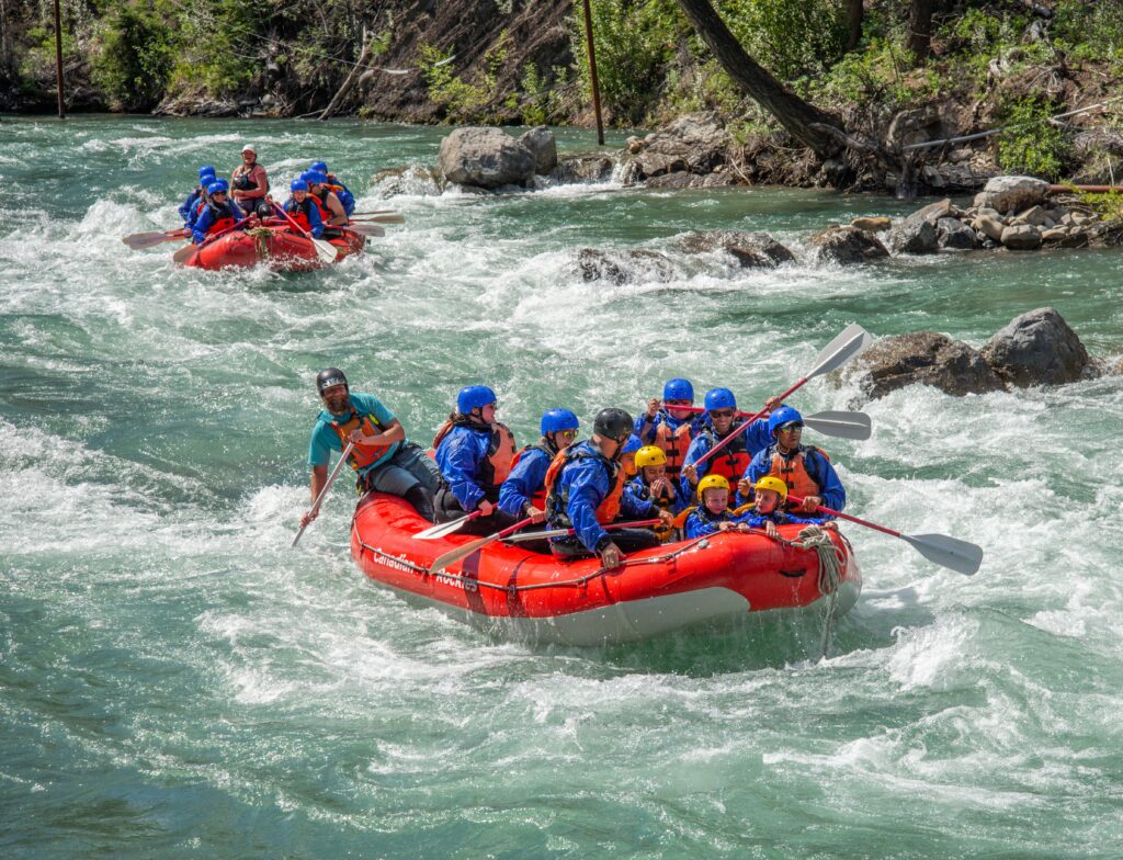 Rafting with Canadian Rockies Rafting on the Kananaskis Whitewater Tour